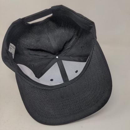 Foxin Men's Snapback Hat Black Adjustable Team Jugosos Embroidered Logo