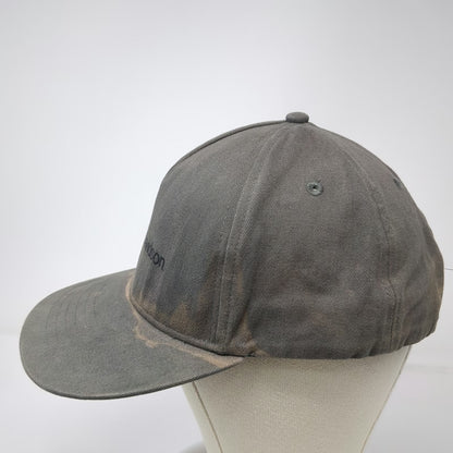 Harley-Davidson 5 Panel Green One Size Hat Snapback Cotton Logo Embroidered