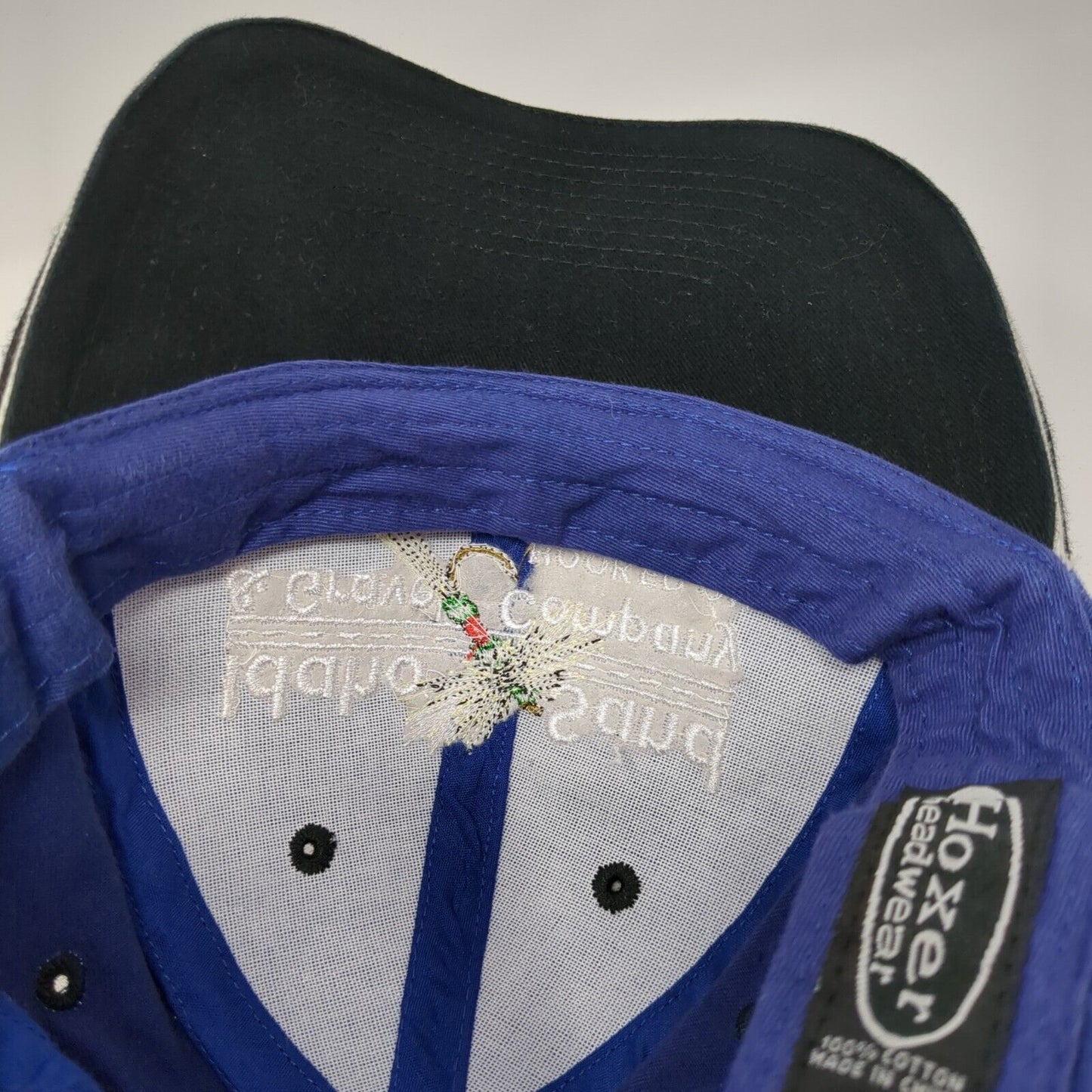 Idaho Sand & Gravel Co Slideback Hat Blue One Size Colorblock 6 Panel