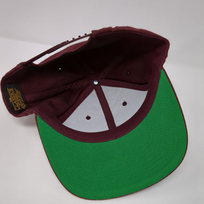 Beyond Vape U District Washington Snapback Hat Red OS Adjustable Classic Yupoong