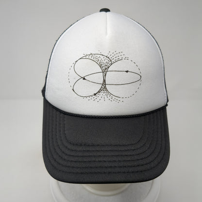 Otto Snapback Mesh Back Foam Trucker Hat Multicolor Rope Graphic Line Arrow Logo