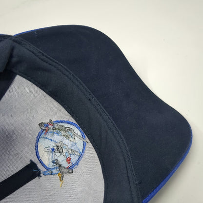 Beechfield 5 Panel Blue Hat One Size Ultimate Warbird Flights Contrast Piping
