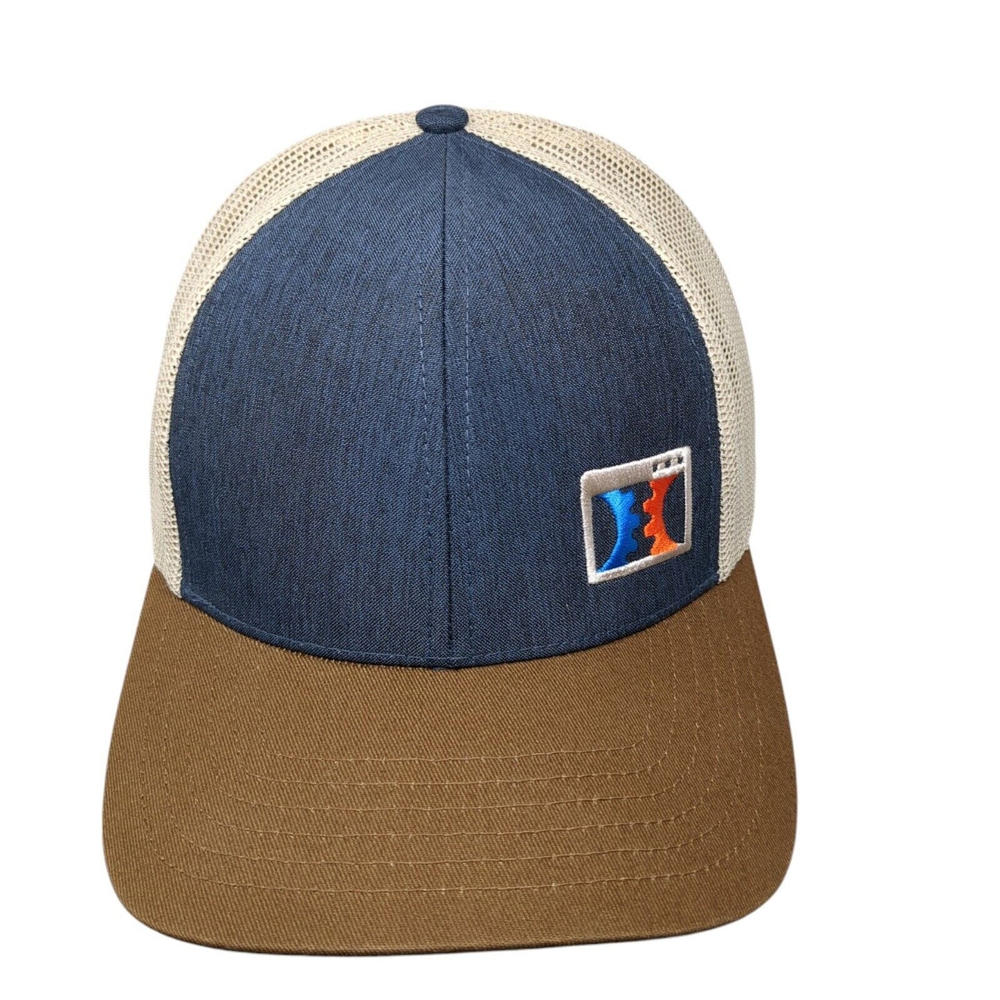 Outdoor Cap Snapback Trucker Hat Multi One Size Mesh Back Colorblock