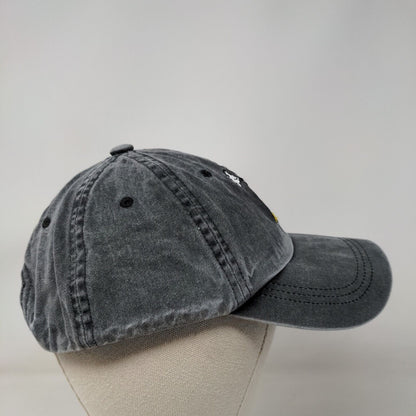 Mickey Mouse Snapback Hat Gray OSFM Embroidered Adjustable Disney