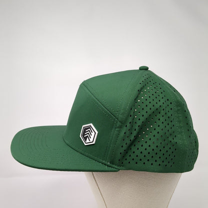 Tmrk Snapback Hat Green OSFA Adjustable Breathable Durable Porposal Company