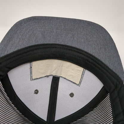 Sinfire Snapback Trucker Hat Gray One Size Adjustable Embroidered Mesh Back