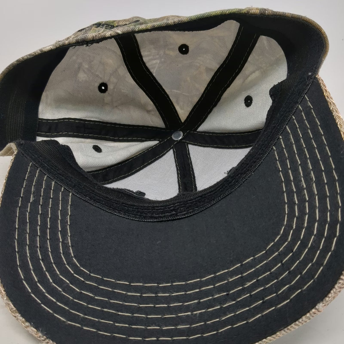 Signatures Baseball Cap Brown XL Realtree Xtra Camo Embroidered Stretch Fit Hat