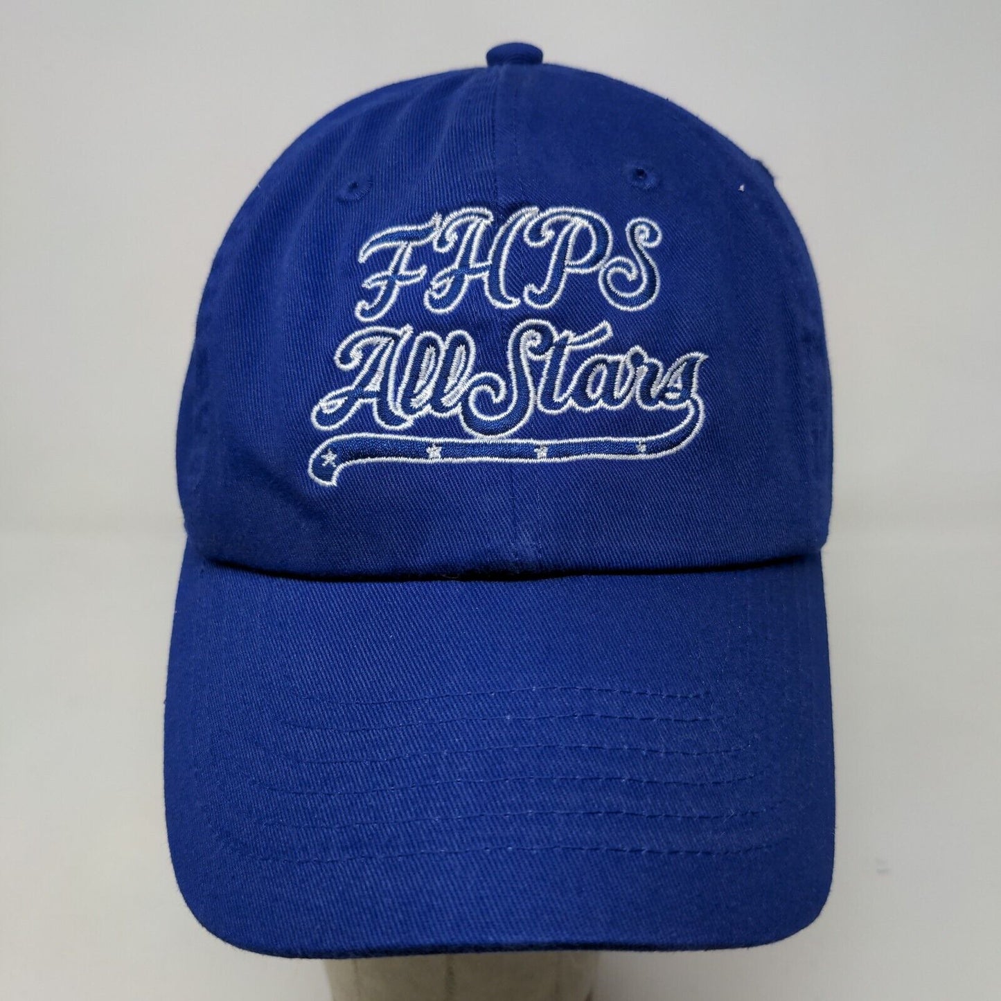 Champion Men's Slideback Hat Blue OSFA Embroidered FHPS All Stars Logo