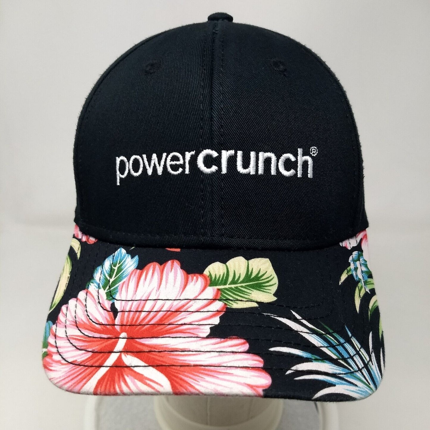 Power Crunch Snapback Hat Multicolor One Size Floral Hawaiian Otto