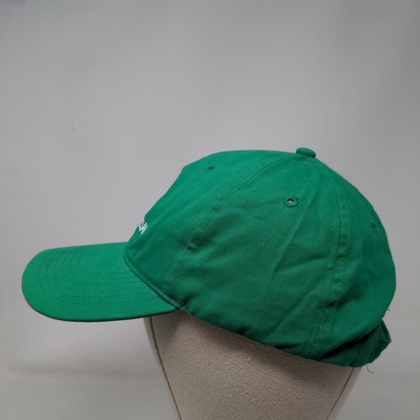 First Financial Group Strapback Hat Green One Size Embroidered Apollo