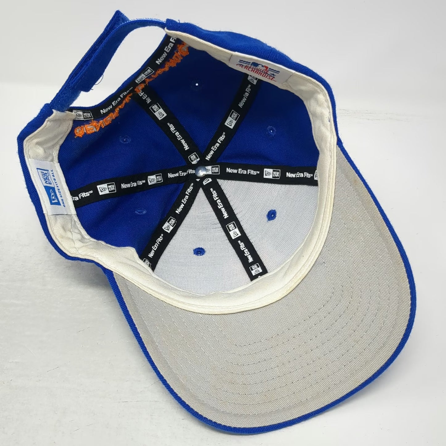 New York Mets MLB New Era Blue Baseball Cap One Size General Dynamics Strapback