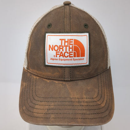 The North Face Alpine Equipment Specialist Snapback Trucker Hat Brown OS Mesh