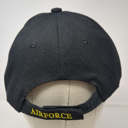 US Air Force Baseball Cap Black One Size No One Comes Close Strapback Hat