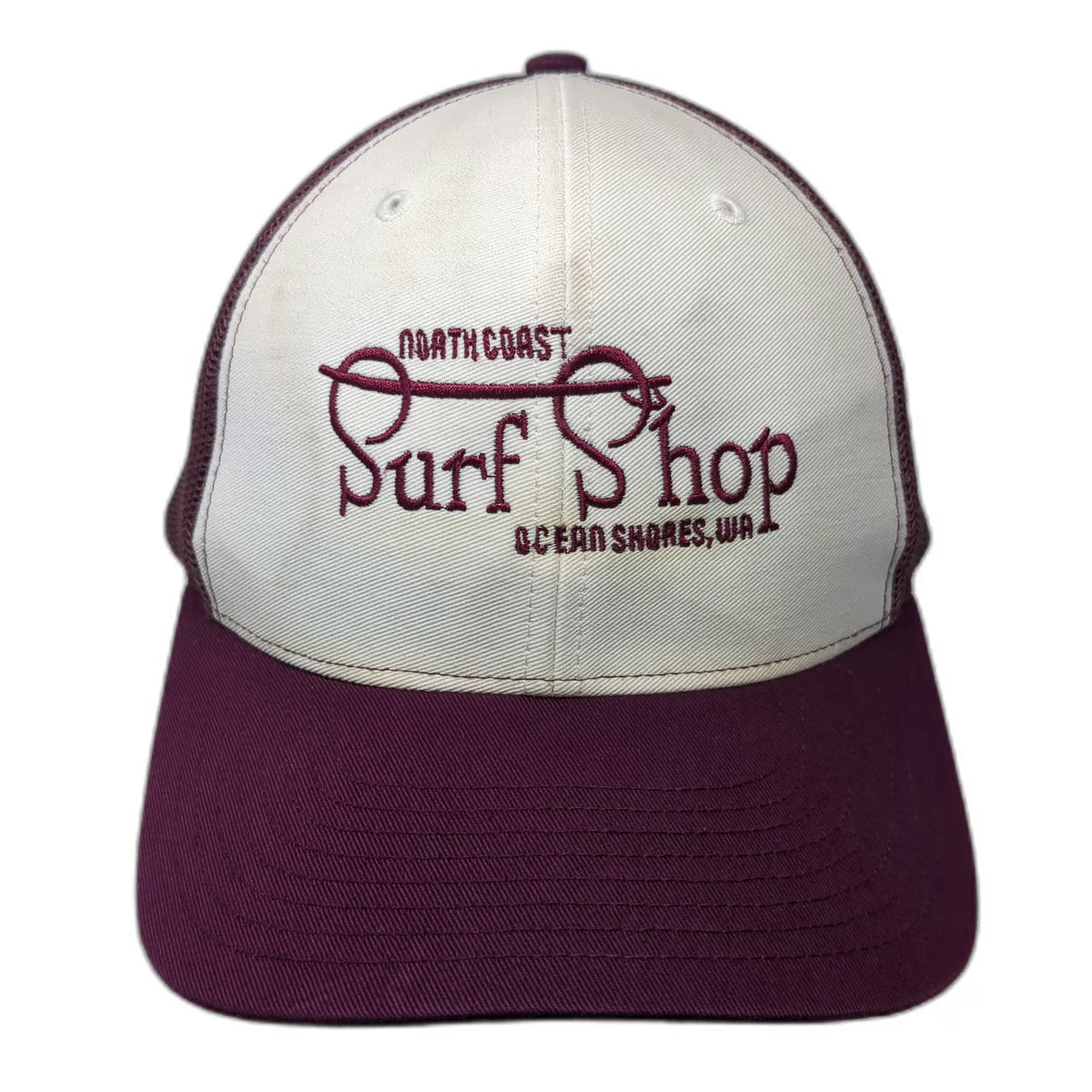 Richardson Trucker Hat Red White One Size Snapback Mesh North Coast Surf Shop