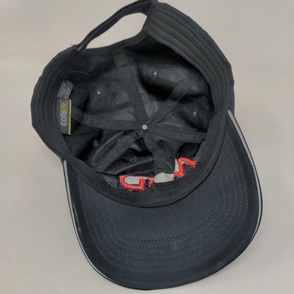 MJD Trucking Inc Strapback Hat Blue One Size Embroidered Core 365