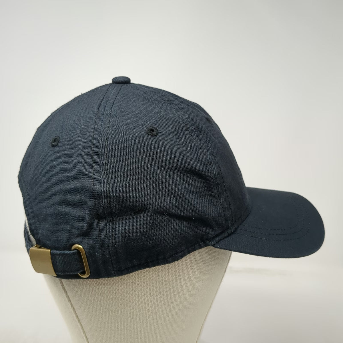 Universal Thread Baseball Cap Black One Size Slideback Hat Solid Cotton Plain
