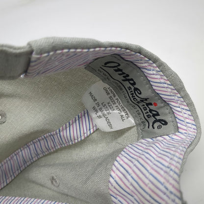 Imperial Baseball Cap Gray One Size Meijer LPGA Classic Simply Give Golf Hat