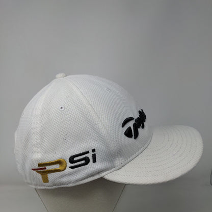 TaylorMade PSi M1 Snapback Hat White OSFM Adjustable Embroidered 9Fifty New Era