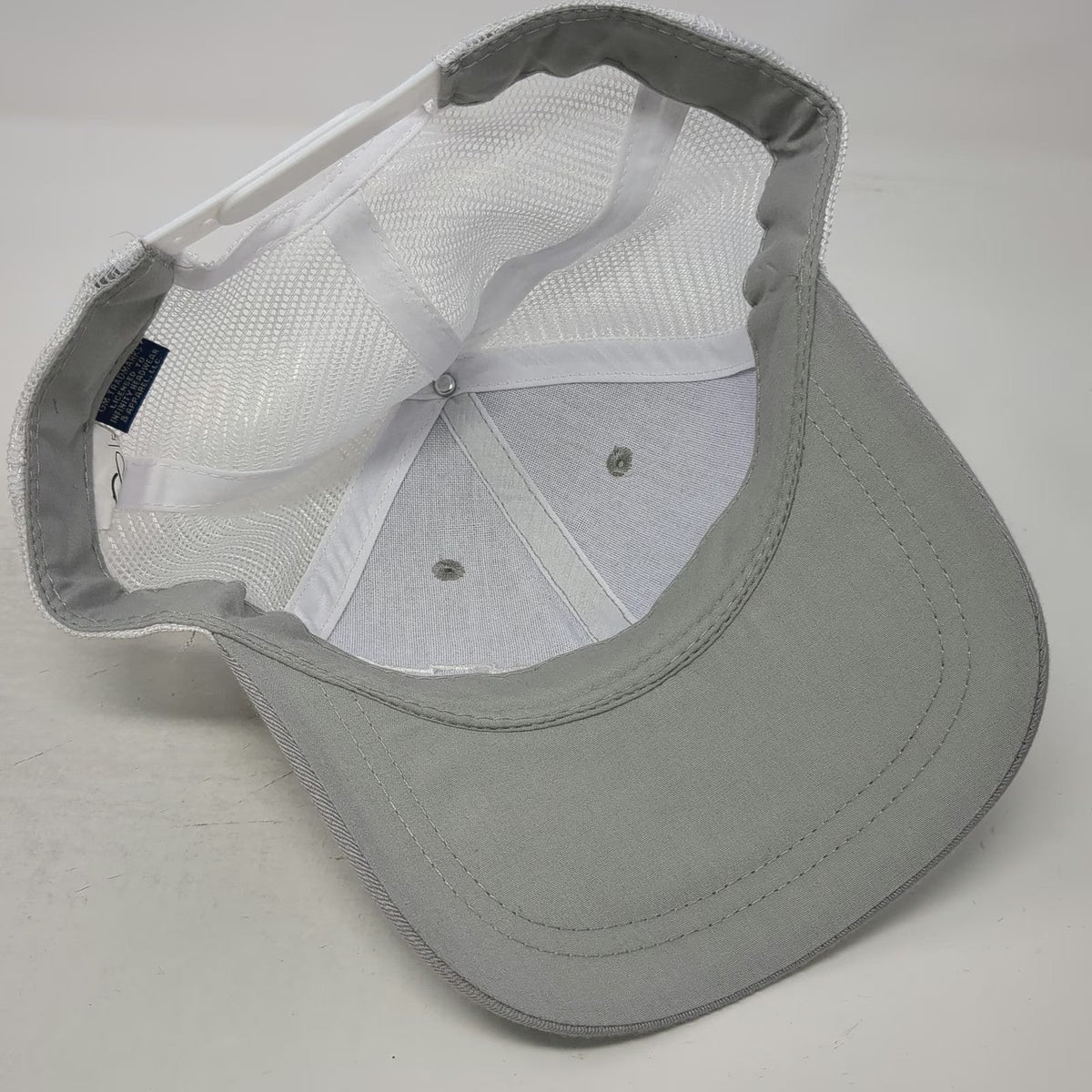 Infinity Chevrolet Gray One Size Trucker Hat Snapback Mesh Back Logo Adjustable