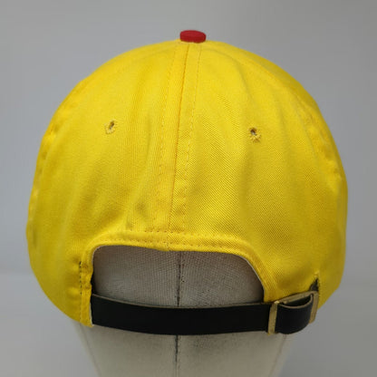 Cali Fame Pennzoil Racing 5 Panel Yellow Hat One Size Rope Brim Slideback USA