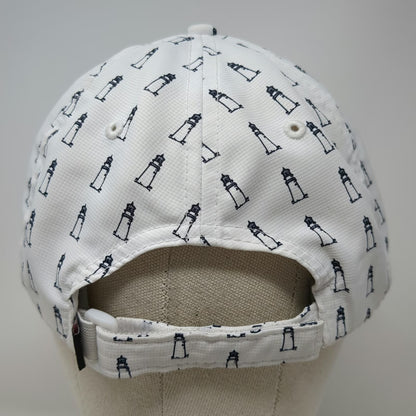 Imperial Baseball Cap White One Size Highland Links Cape Cod Lighthouse Logo Hat