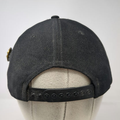 MilitaryBest 5 Panel Black One Size Seventh Army Hat Snapback Patch Made in USA