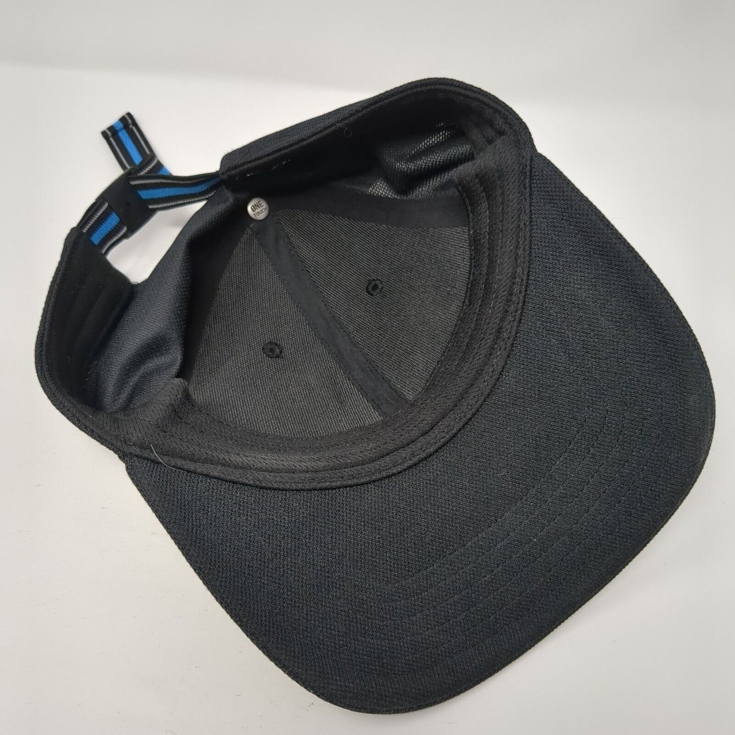 Kuhl Slideback Hat Black One Size Adjustable Lightweight 6 Panel Blank