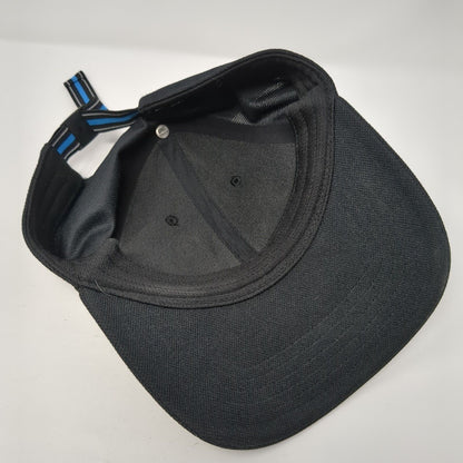 Kuhl Slideback Hat Black One Size Adjustable Lightweight 6 Panel Blank