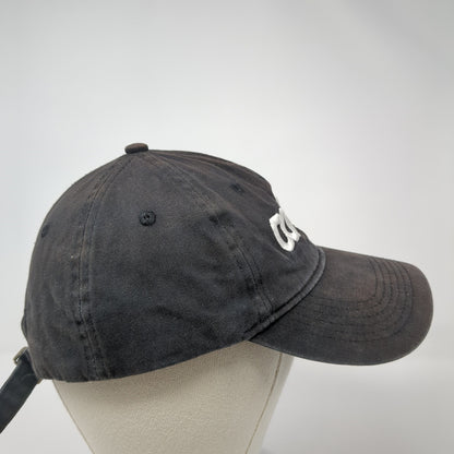 CarlCox Slideback Hat Black Embroidered Logo 100% Cotton Rapper Music HipHop