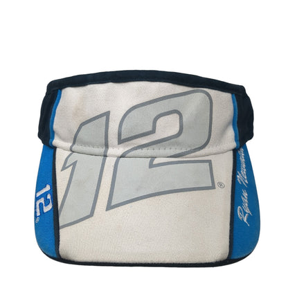 Ryan Newman #12 Sun Visor Hat Multicolor One Size Adjustable Embroidered Chase