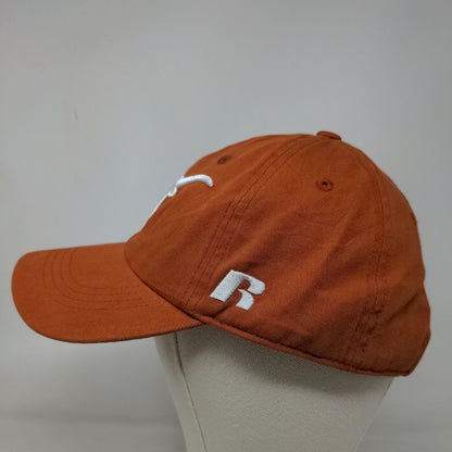 Russell Athletic Men's Slideback Hat Orange OSFM Embroidered Texas Longhorns