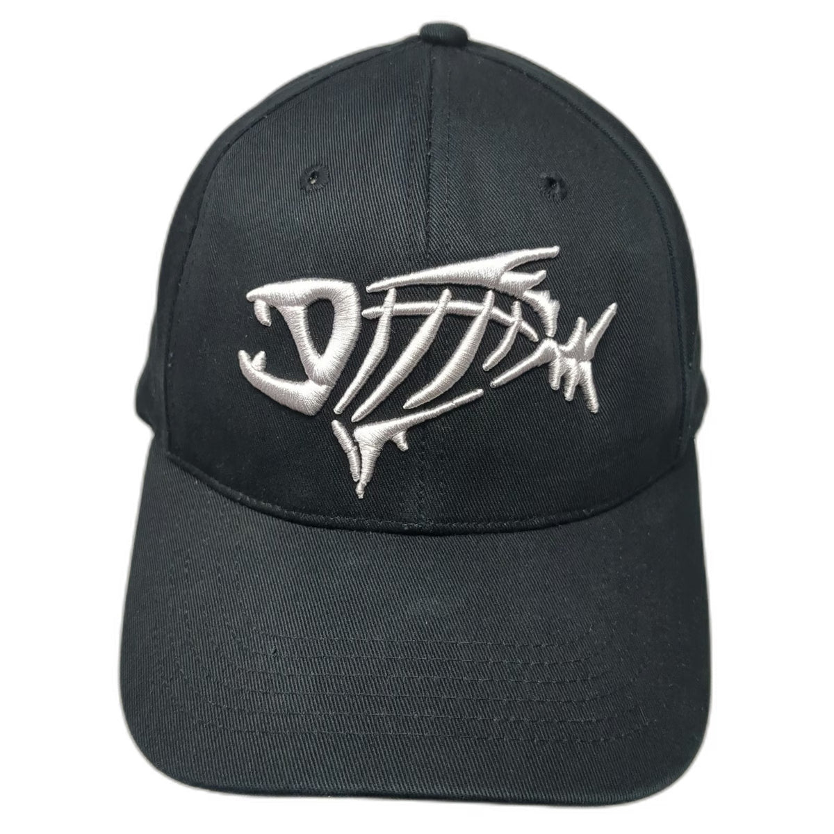 G. Loomis Baseball Cap Black One Size Fish Skeleton Logo Fishing Strapback Hat
