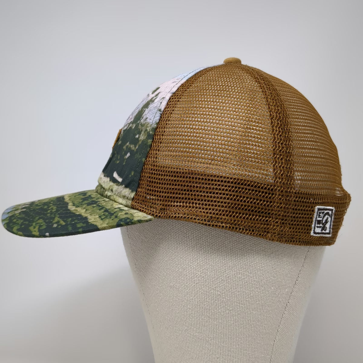 The Game Trucker Hat Brown One Size Grand Teton National Park Landscape Print