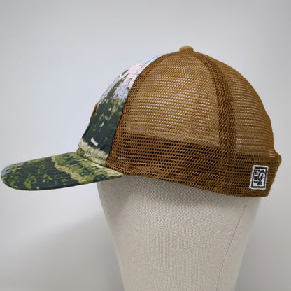 The Game Trucker Hat Brown One Size Grand Teton National Park Landscape Print