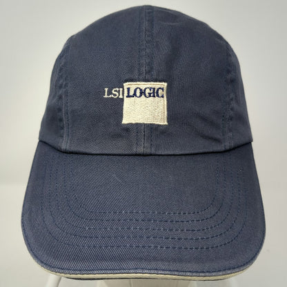 Gear for Sports Baseball Cap Blue One Size LSI Logic 5 Panel Slideback Logo Hat