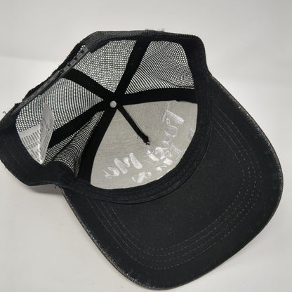 Trust Me I'm A Unicorn Women's Trucker Hat Black One Size Mesh Back
