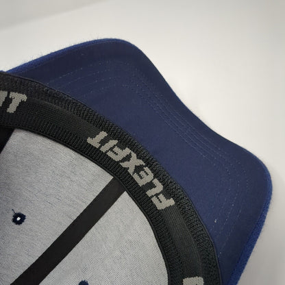 Casad Sport Fitted Hat Blue One Size Flexfit Solid 6 Panel Blank