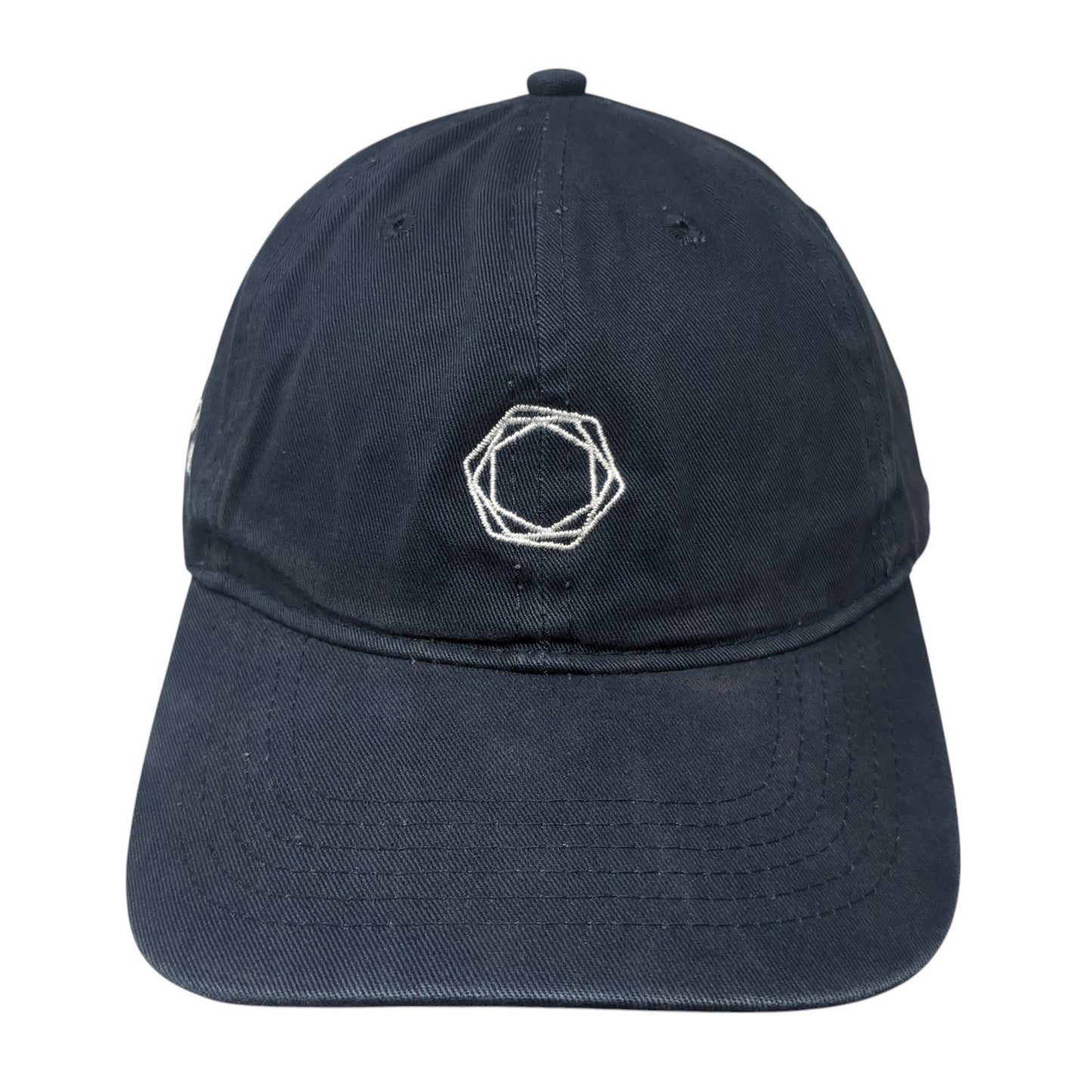 Port & Company Slideback Baseball Cap Blue One Size Adjustable Embroidered