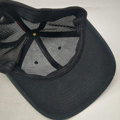 Columbia Baseball Cap Black One Size Mesh Back Distressed Pine Tree Flag Hat