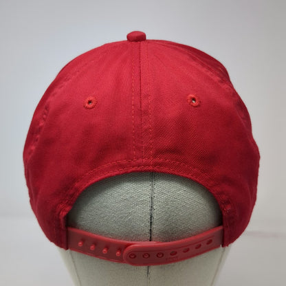 OTTO 5 Panel Red Hat One Size Snapback Owyhee Irrigation Nyssa Oregon Poly
