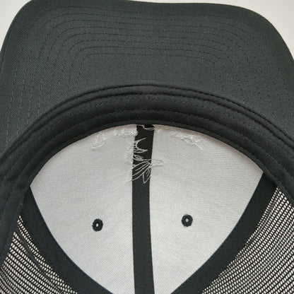 Yupoong Trucker Hat Black One Size Snapback Volans Tequila Flying Fish Graphic