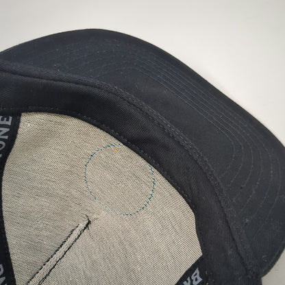 Stone Brewing Ripper Trucker Hat Black One Size Wave Pattern Mesh Snapback Patch