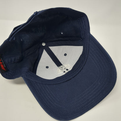 Braintree Academy Strapback Hat Blue One Size Adjustable 6 Panel Otto