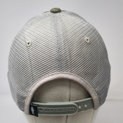 Rep Your Water Trucker Hat Green One Size Trout Fish Mesh Snapback Fishing Cap