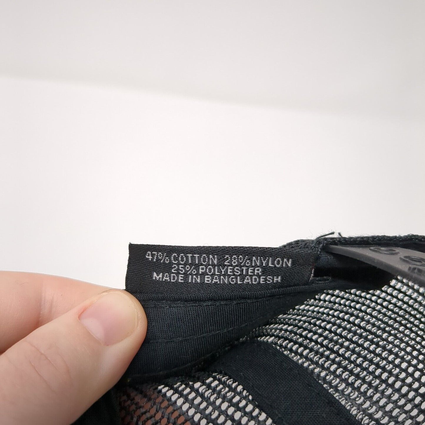 Kuna Snapback Mesh Back Trucker Hat Black One Size Pacific Headwear