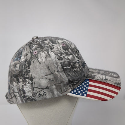 US Air Force Msgt. Ret Slideback Hat Camo One Size Hunting Outdoor Cap