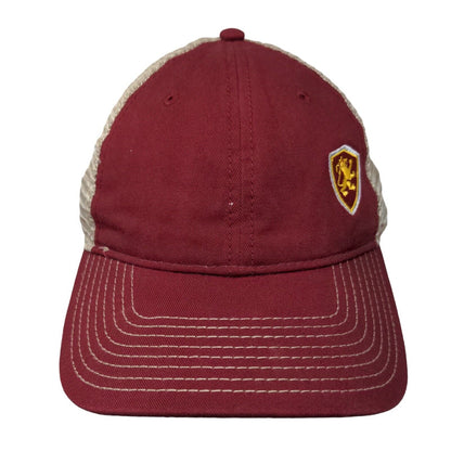 The Game Snapback Mesh Back Hat OSFM Embroidered Lion Logo Cotton Blend