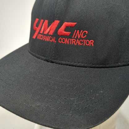 Port Authority Baseball Cap Black XL YMC Inc Mechanical Contractor Mesh Hat