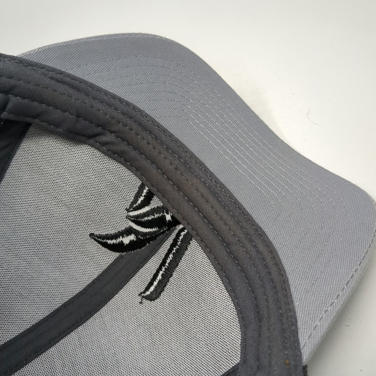 K-Products Trucker Hat Gray One Size Nutrien Ag Solutions Logo Mesh Snapback