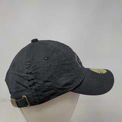 New Orleans Slideback Hat Black One Size Embroidered Elidan 6 Panel
